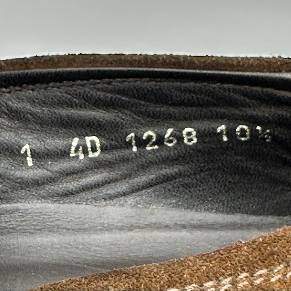 Prada Brown Suede Loafers. Size 10.5 - Picture 2 of 10